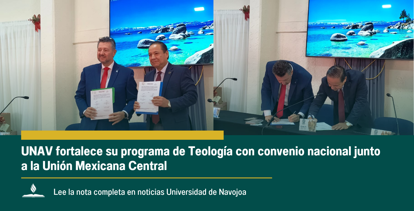 UNAV fortalece su programa de Teología con convenio nacional junto a la Unión Mexicana Central